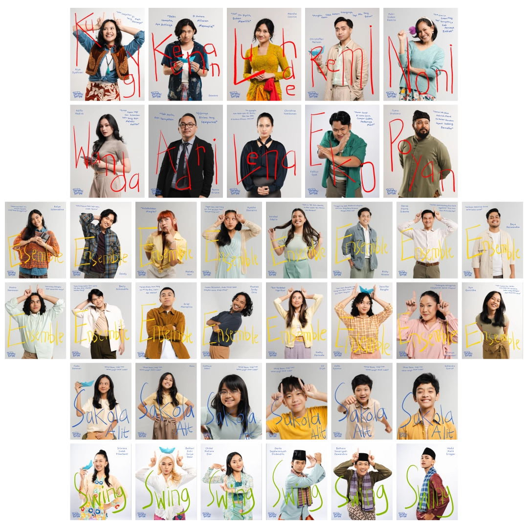 Pemain Musikal Perahu Kertas