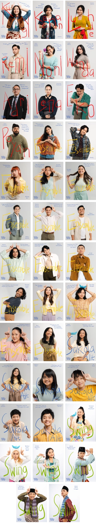 Pemain Musikal Perahu Kertas