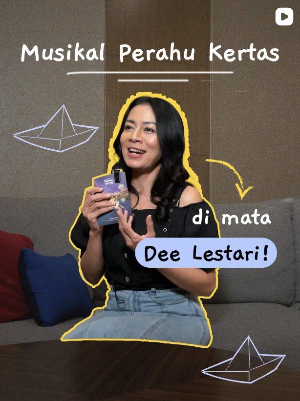 Musikal Perahu Kertas di Mata Dee Lestari